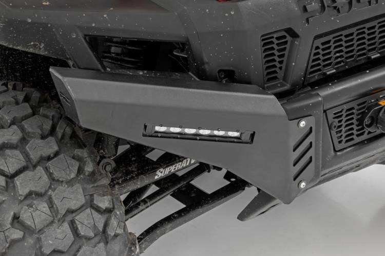 Load image into Gallery viewer, Rough Country | 2013-2021 Polaris Ranger 1000 Bumper Wings With 6 Inch Black Slimline LED Pair