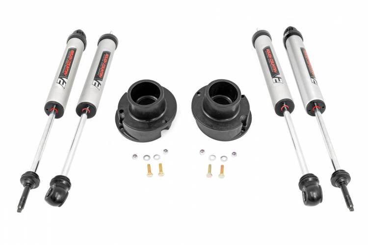 Load image into Gallery viewer, Rough Country | 2014+ Dodge Ram 2500 4WD 2.5 Inch Leveling Kit - V2 Shocks