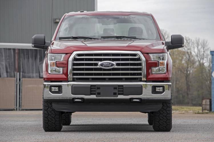 Load image into Gallery viewer, Rough Country | 2014-2024 Ford F150 4WD 2 Inch Leveling Kit Loaded Strut