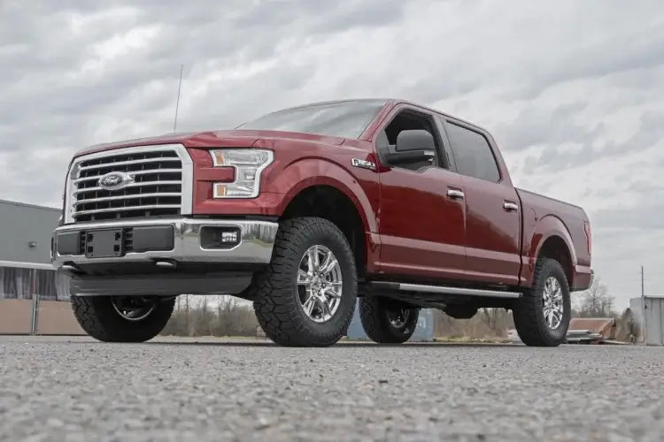 Load image into Gallery viewer, Rough Country | 2014-2024 Ford F150 2WD 2 Inch Leveling Kit Loaded Strut