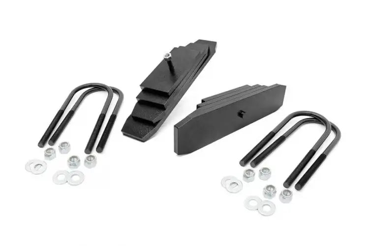 Load image into Gallery viewer, Rough Country | 1999-2004 Ford Super Duty 4WD 2 Inch Leveling Kit Leaf Spring Block