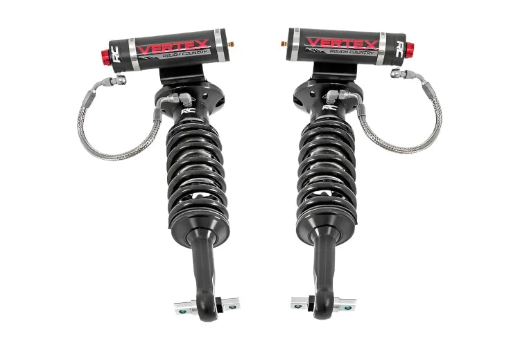 Load image into Gallery viewer, Rough Country | 2019-2024 GM 1500 Gas 2 Inch Vertex 2.5 Adjustable Front Shocks