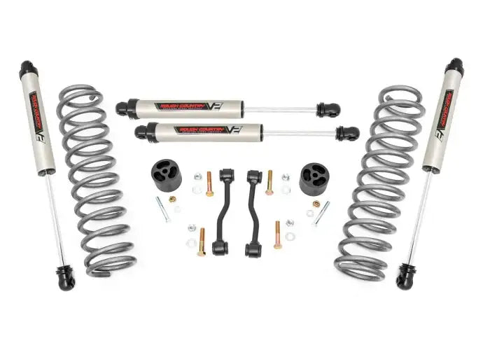 Rough Country | 2020-2024 Jeep Gladiator JT 4WD 2.5 Inch Leveling Kit With V2 Monotube Shocks