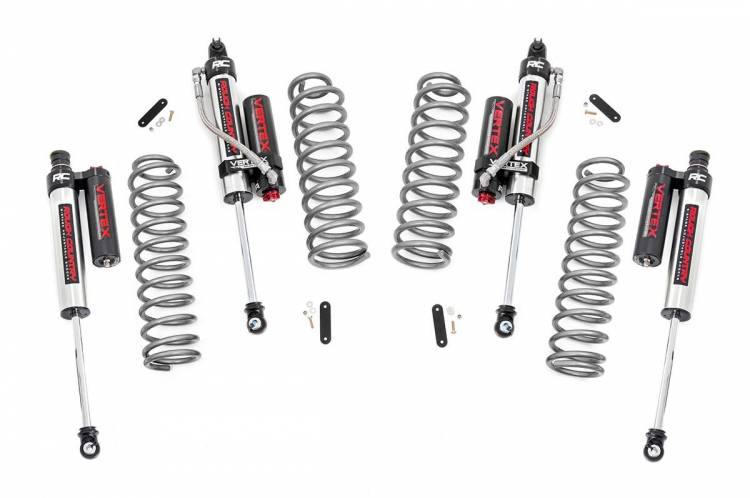 Load image into Gallery viewer, Rough Country | 2007-2018 Jeep Wrangler JK 2WD / 4WD 2.5 Inch Lift Kit With V2 Monotube Shocks | 67970