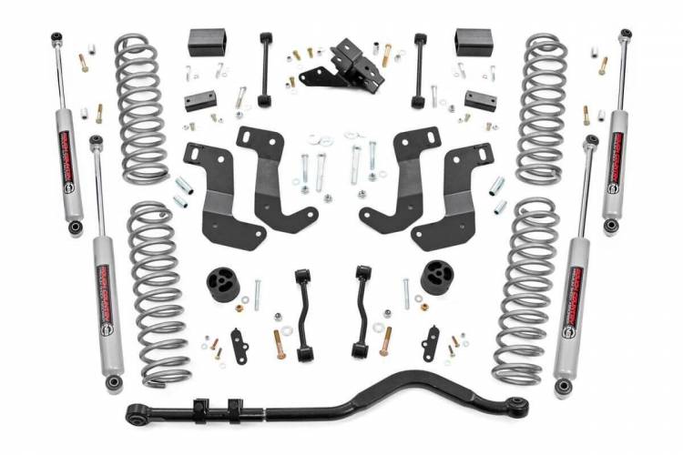 Load image into Gallery viewer, Rough Country | 2018-2023 Jeep Wrangler JL 4WD C / A Drop 3.5 Inch Lift Kit | 62930