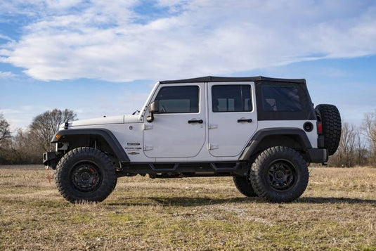 Rough Country | 2007-2018 Jeep Wrangler JK 2WD / 4WD 3.25 Inch Lift Kit With Premium N3 Shocks | PERF694