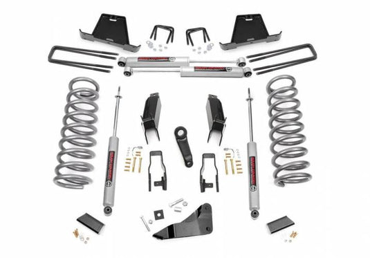 Rough Country | 2011-2012 Dodge Ram 3500 4WD Mega Cab 5 Inch Lift Kit - Gas