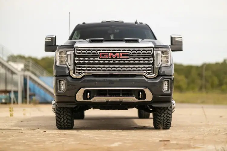 Load image into Gallery viewer, Rough Country | 2020-2023 GM 3500 HD DRW 3 Inch Lift Kit - M1 Shocks