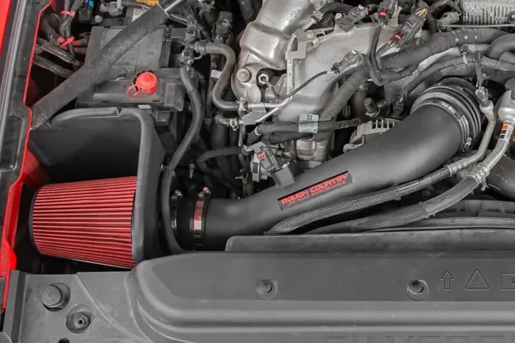 Load image into Gallery viewer, Rough Country | 2017-2019 GM 2500 HD / 3500 HD 6.6L Duramax Cold Air Intake With Pre-Filter