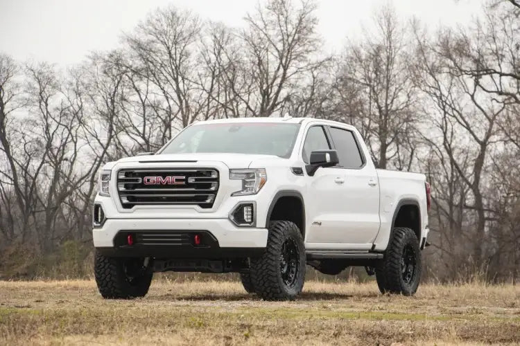 Load image into Gallery viewer, Rough Country | 2019-2024 GM Silverado / Sierra 1500 4 Inch Lift Kit - Trailboss / AT4 - Gas - Vertex Coilovers - Vertex Rear Shocks