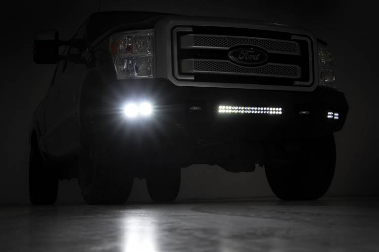Load image into Gallery viewer, Rough Country | 2011-2016 Ford Super Duty 2WD / 4WD Front Bumper
