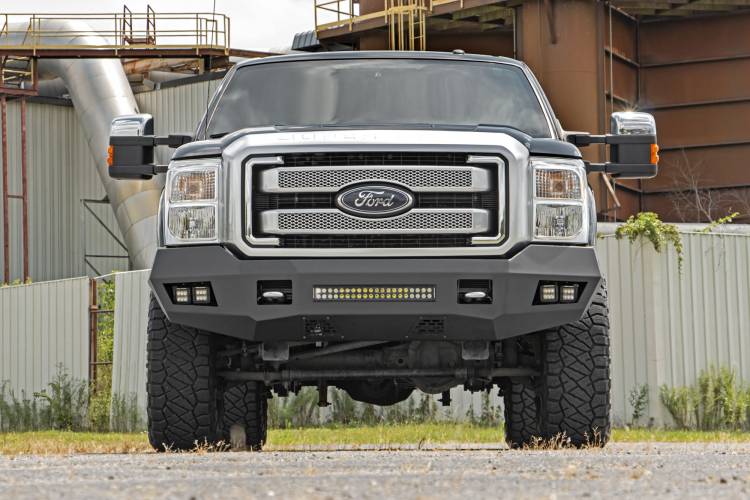 Load image into Gallery viewer, Rough Country | 2011-2016 Ford Super Duty 2WD / 4WD Front Bumper