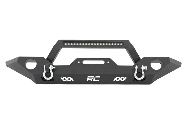 Load image into Gallery viewer, Rough Country | Jeep Gladiator JT / Wrangler JK / JL Sport OE Fog Front Winch Bumper