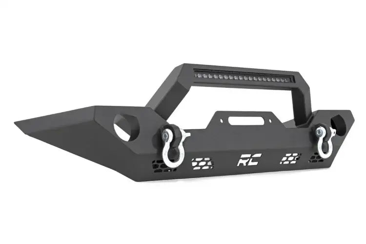 Load image into Gallery viewer, Rough Country | Jeep Gladiator JT / Wrangler JK / JL Sport OE Fog Front Winch Bumper