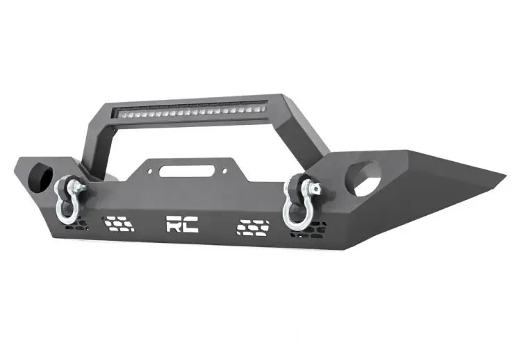 Load image into Gallery viewer, Rough Country | Jeep Gladiator JT / Wrangler JK / JL Sport OE Fog Front Winch Bumper