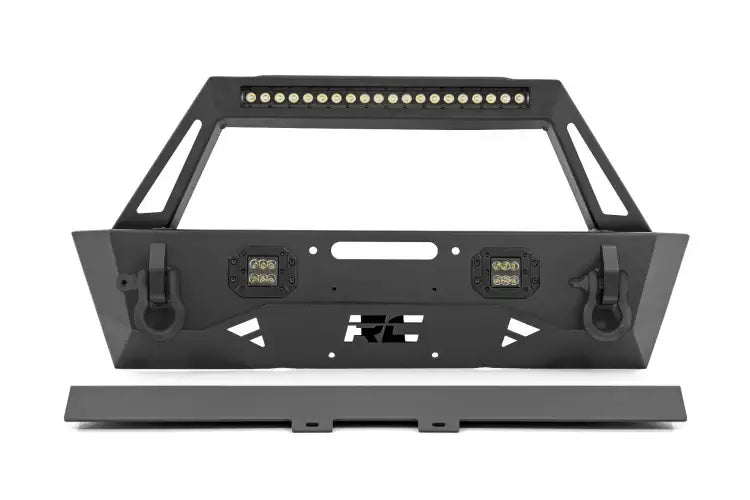 Load image into Gallery viewer, Rough Country | Jeep Gladiator JT / Wrangler JK / JL Stubby Trail Front Bumper