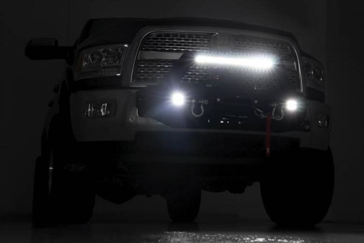 Load image into Gallery viewer, Rough Country | 2014-2018 Dodge Ram 2500 2WD / 4WD EXO WInch Mount Kit