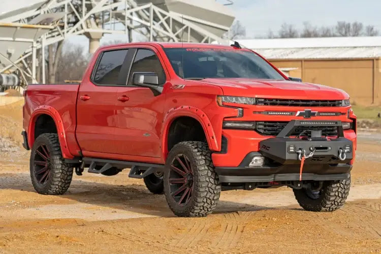 Load image into Gallery viewer, Rough Country | 2019-2022 Chevrolet Silverado 1500 2WD / 4WD EXO WInch Mount Kit