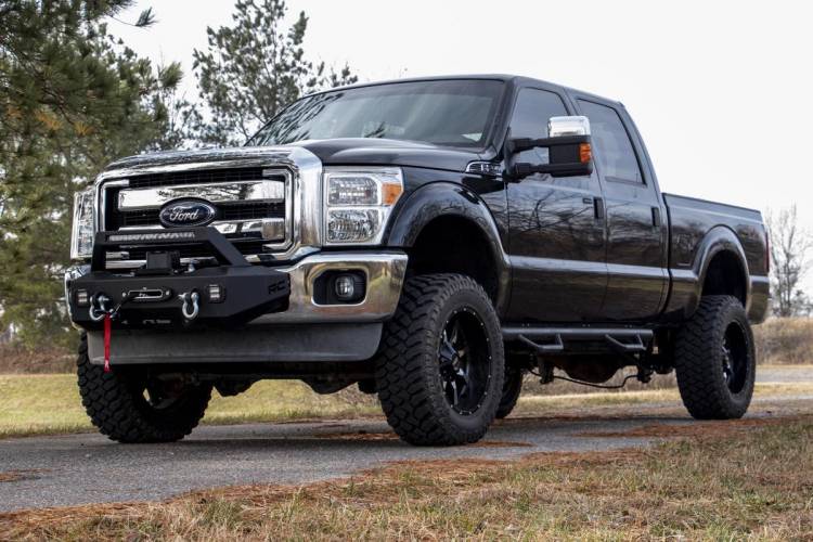 Load image into Gallery viewer, Rough Country | 2011-2016 Ford Super Duty 2WD / 4WD EXO WInch Mount Kit | 51006