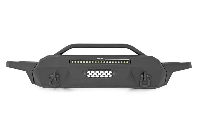 Load image into Gallery viewer, Rough Country | 2016-2023 Toyota Tacoma Front Hybrid High Clearance Bumper - No Lights - With PRO9500S Winch