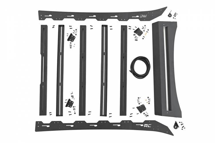 Load image into Gallery viewer, Rough Country | 2005-2023 Toyota Tacoma 2WD / 4WD Roof Rack With LED Lights | 73107