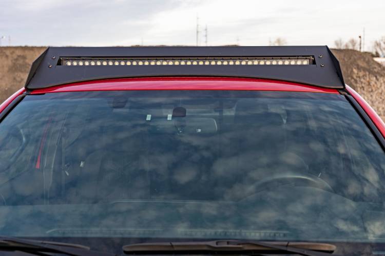 Load image into Gallery viewer, Rough Country | 2005-2023 Toyota Tacoma 2WD / 4WD Roof Rack With LED Lights | 73107