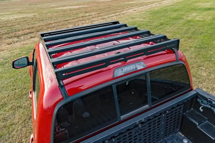 Load image into Gallery viewer, Rough Country | 2005-2023 Toyota Tacoma 2WD / 4WD Roof Rack With LED Lights | 73107