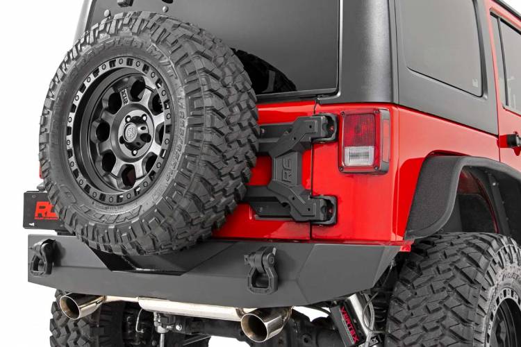 Load image into Gallery viewer, Rough Country | 2007-2018 Jeep Wrangler JK Heavy Duty Tire Carrier