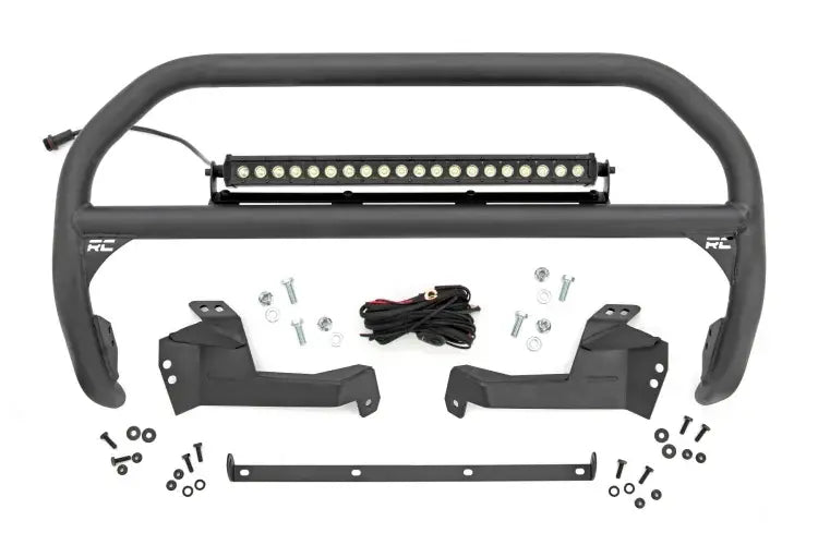Load image into Gallery viewer, Rough Country | 2021-2023 Ford Bronco Sport 4WD Nudge Bar - Black Series Light