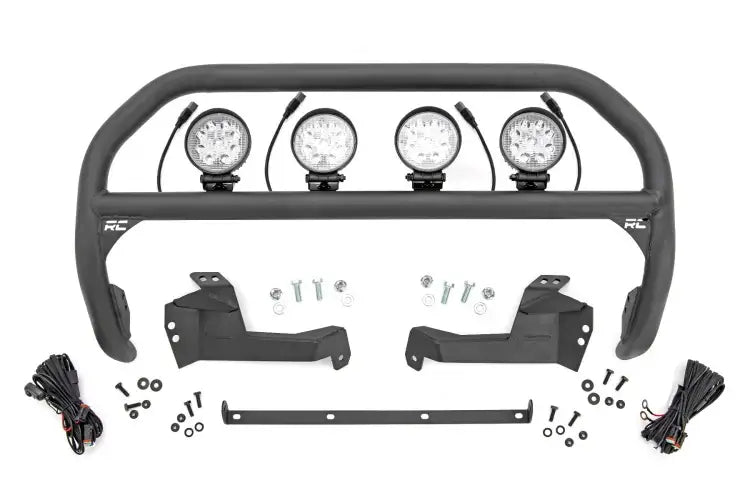 Load image into Gallery viewer, Rough Country | 2021-2023 Ford Bronco Sport 4WD Nudge Bar - 4 Inch Rough LED Lights