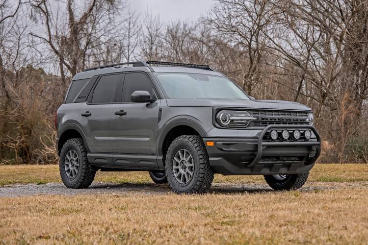 Load image into Gallery viewer, Rough Country | 2021-2023 Ford Bronco Sport 4WD Nudge Bar - 4 Inch Rough LED Lights