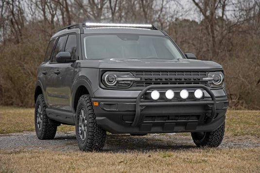 Rough Country | 2021-2023 Ford Bronco Sport 4WD Nudge Bar - No Lights