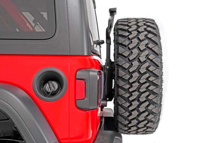 Load image into Gallery viewer, Rough Country | 2018-2023 Jeep Wrangler JL Tire Carrier Relocation Plate