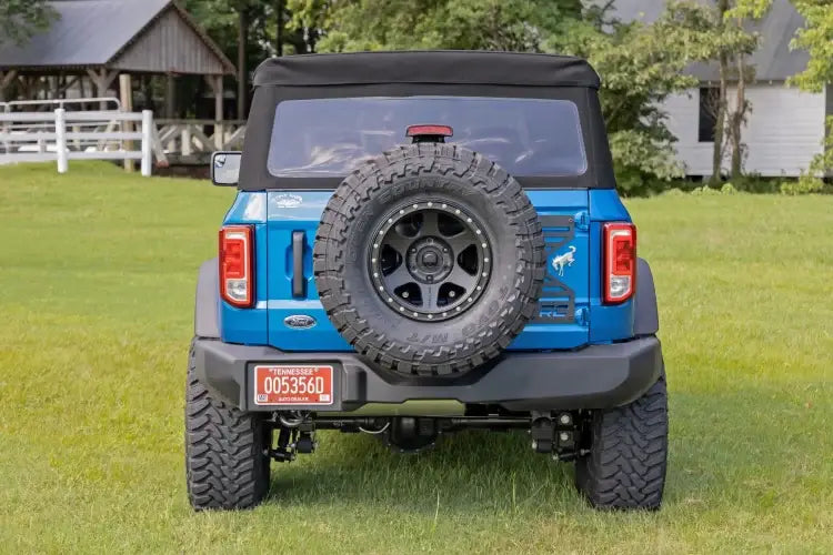 Load image into Gallery viewer, Rough Country | 2021-2023 Ford Bronco 4WD Spare Tire Relocation - Relocation & Reinforcement Bracket