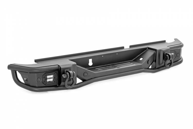 Load image into Gallery viewer, Rough Country | 2020-2024 Jeep Gladiator JT 4WD Tubular Rear Bumper