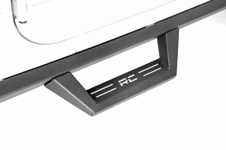 Load image into Gallery viewer, Rough Country | 2007-2018 Jeep Wrangler JK 4WD Contoured Drop Steps | 90765B