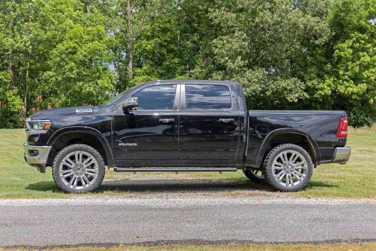 Load image into Gallery viewer, Rough Country | 2019-2024 Dodge Ram 1500 / 2021-2024 TRX BA2 Running Boards
