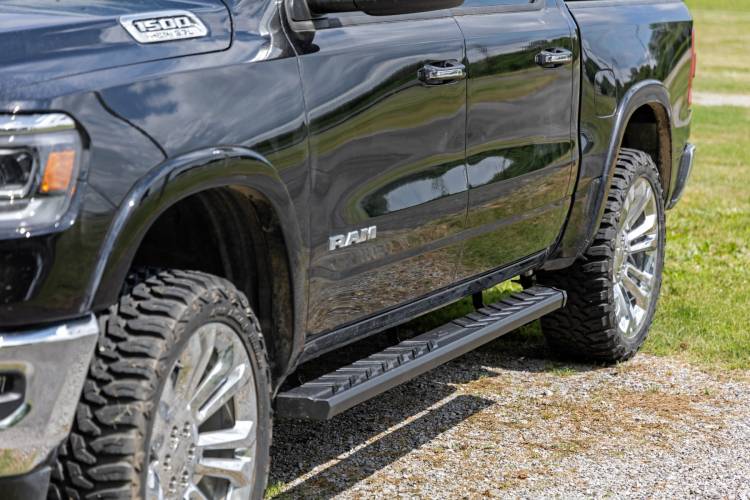 Load image into Gallery viewer, Rough Country | 2019-2024 Dodge Ram 1500 / 2021-2024 TRX BA2 Running Boards
