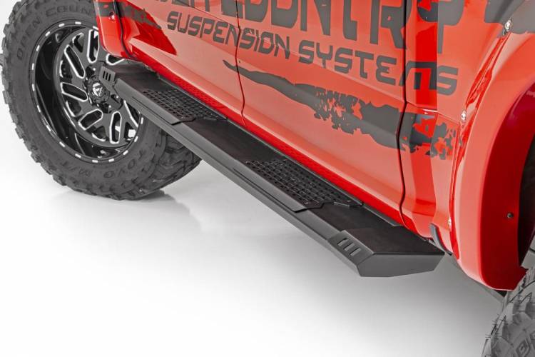 Load image into Gallery viewer, Rough Country | 2020-2024 GM Silverado / Sierra Crew Cab HD2 Running Boards