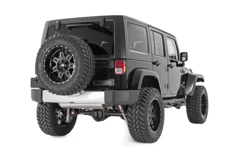 Load image into Gallery viewer, Rough Country | 2007-2018 Jeep Wrangler JK 4WD 4 Door Wheel To Wheel Nerf Steps