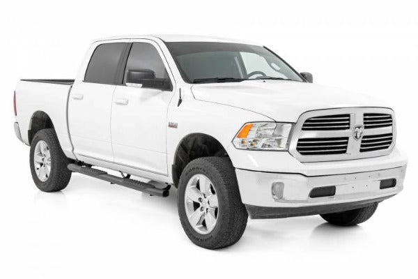 Load image into Gallery viewer, Rough Country | 2010-2023 Dodge Ram 2500 / 3500 Crew Cab Black Oval Nerf Steps