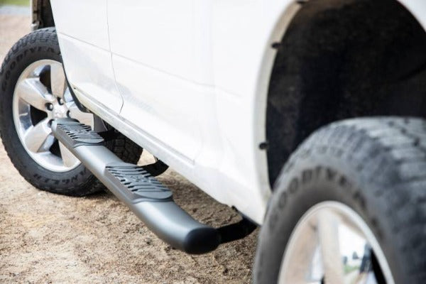 Load image into Gallery viewer, Rough Country | 2010-2023 Dodge Ram 2500 / 3500 Crew Cab Black Oval Nerf Steps