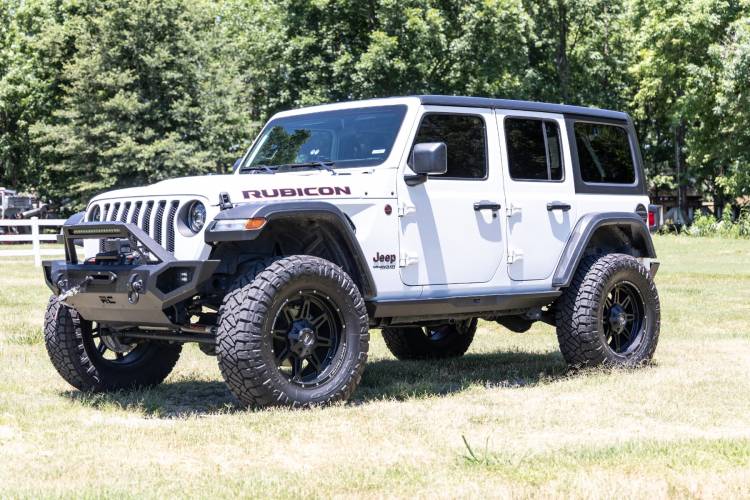 Load image into Gallery viewer, Rough Country | 2021-2024 Jeep Wrangler JL / Wrangler 4XE Heavy-L 4 Door 4WD Rock Sliders