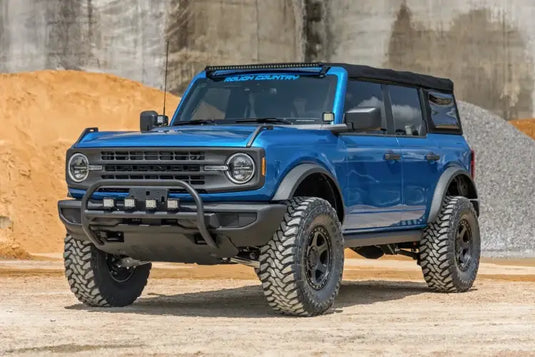 Rough Country | 2021-2025 Ford Bronco 4WD SR2 Aluminum Rail