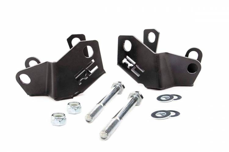 Load image into Gallery viewer, Rough Country | 2018-2023 Jeep Wrangler JL / Wrangler 4XE 4WD Rear Lower Control Arm Skid Plate Kit | 10589