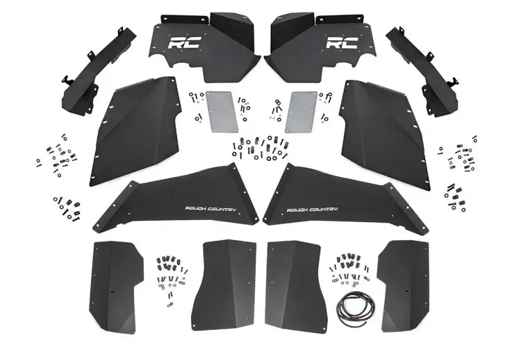 Load image into Gallery viewer, Rough Country | 2007-2018 Jeep Wrangler JK 4WD Front & Rear Inner Fenders