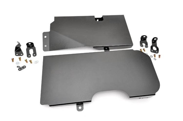 Load image into Gallery viewer, Rough Country | 2007-2018 Jeep Wrangler JK 4 Door Gas Tank Skid Plate