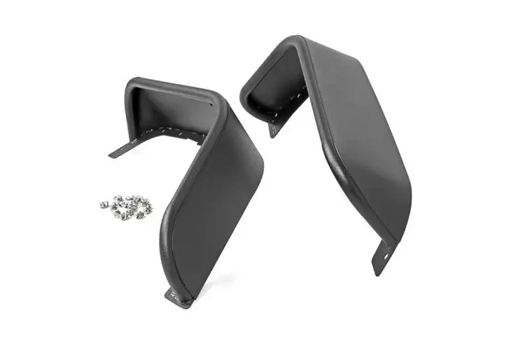 Load image into Gallery viewer, Rough Country | 2007-2018 Jeep Wrangler JK Steel Flat Rear Fender Flares