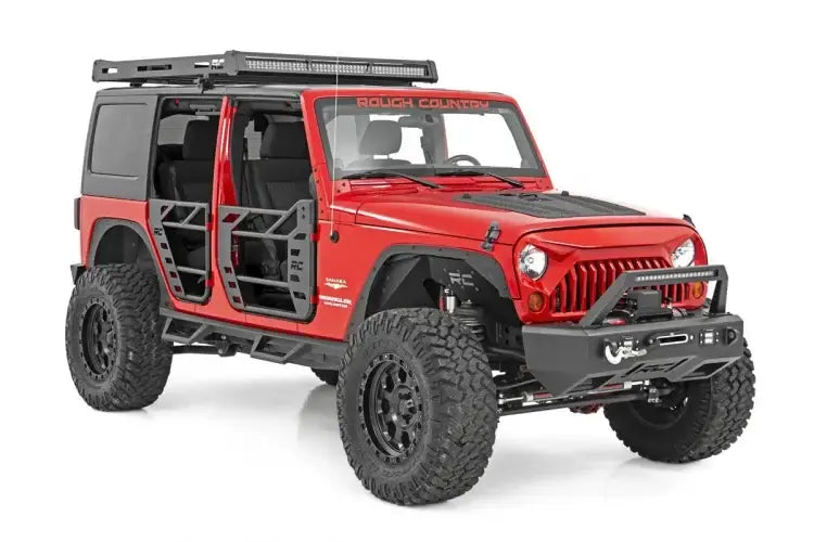 Load image into Gallery viewer, Rough Country | 2007-2018 Jeep Wrangler JK 4WD Fender Delete Kit