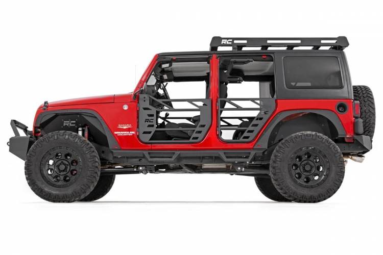 Load image into Gallery viewer, Rough Country | 2007-2018 Jeep Wrangler JK 4WD Fender Delete Kit
